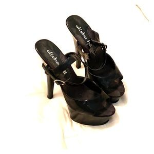 Alisha Hill Black Pageant Heels